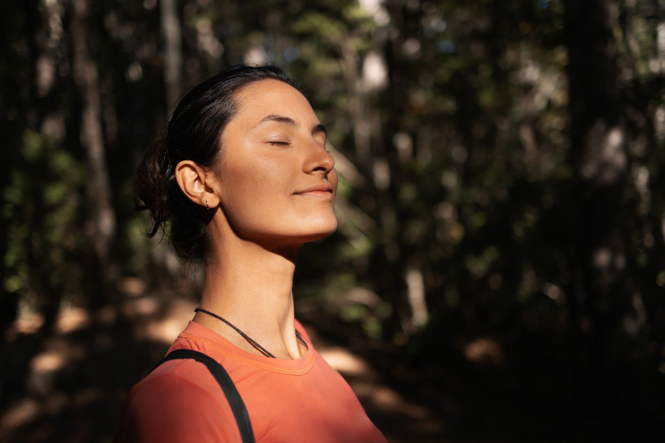 Portrait of a person outdoors representing a client testimonial